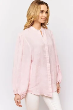 Alessandra Tops|Charade Shirt - Sherbert