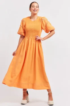 Alessandra Dresses|Claudia Dress - Marigold