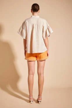 Alessandra Tops|Odette Shirt - String