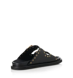 Alias Mae Slip On & Sandals|Patsy - Black Leather