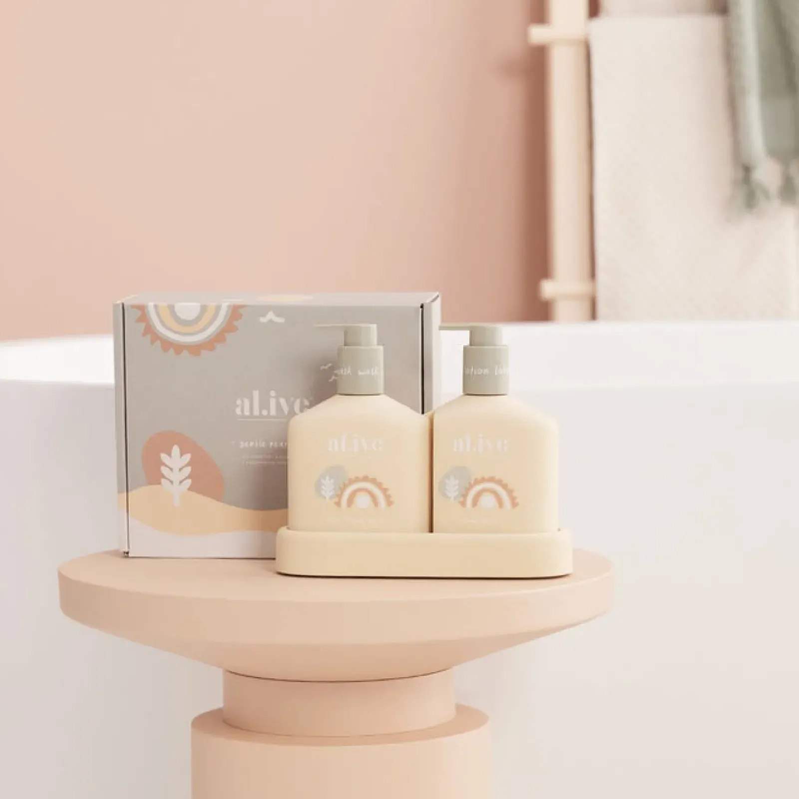 Al.ive Body Wash & Hand Wash|Baby Hair & Body Duo - Gentle Pear