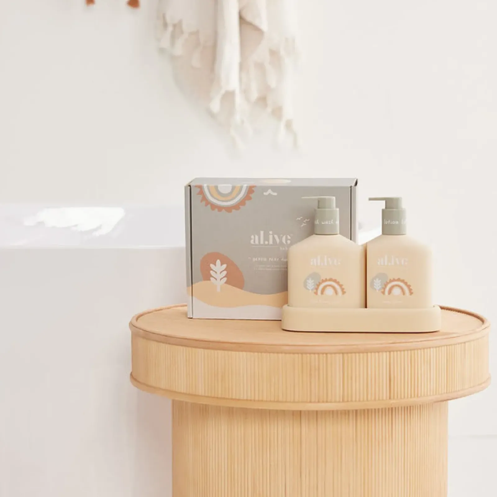 Al.ive Body Wash & Hand Wash|Baby Hair & Body Duo - Gentle Pear
