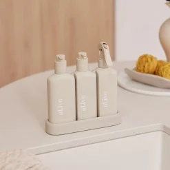 Al.ive Body Wash & Hand Wash|Premium Bench Trio - Dish/Wash/Bench