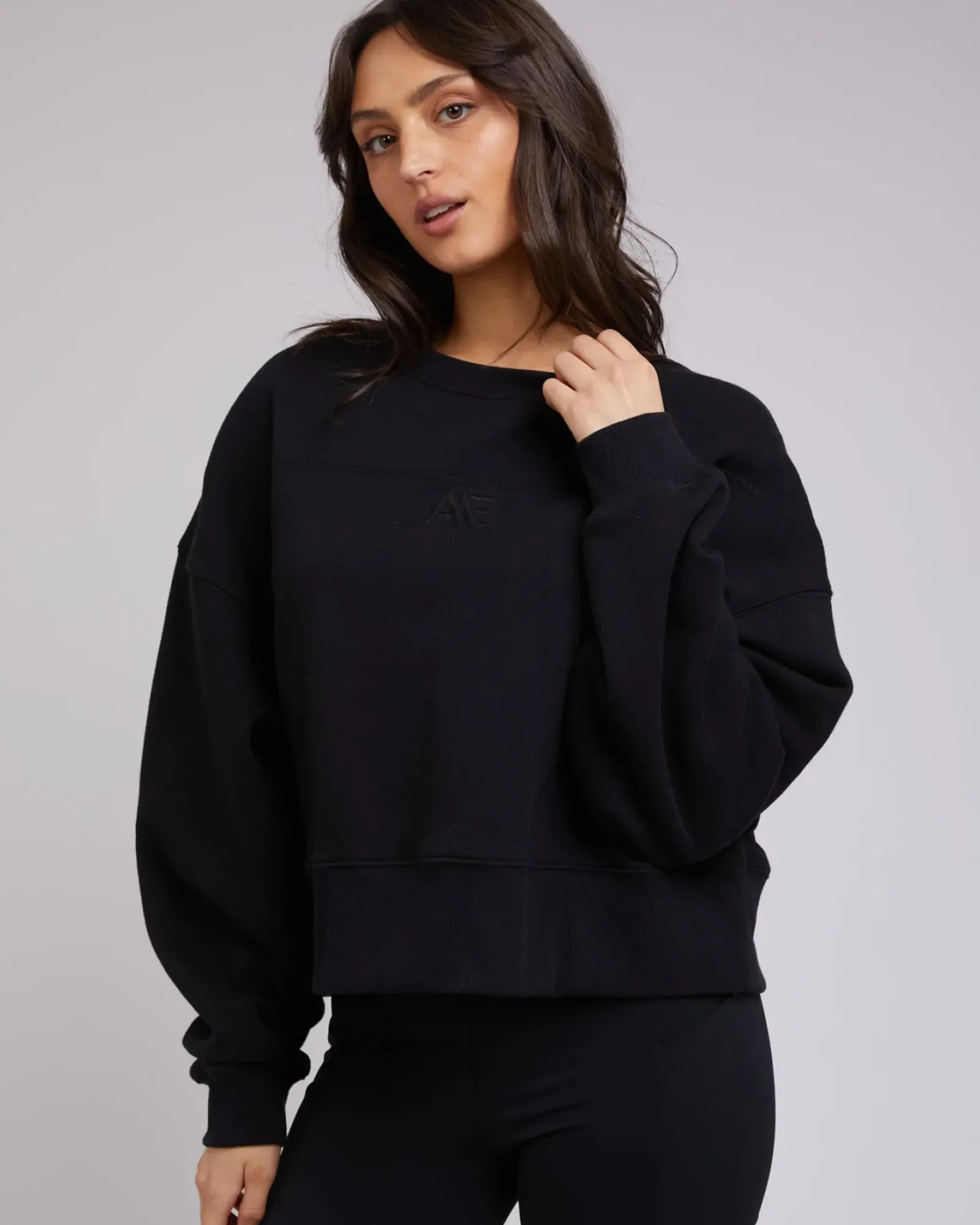 All About Eve Tops|Jumpers|Active Tonal Sweater - Black