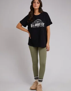 All About Eve Tops|Anderson Sports Tee - Black