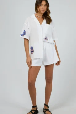 All About Eve Tops|Daria Shirt - White