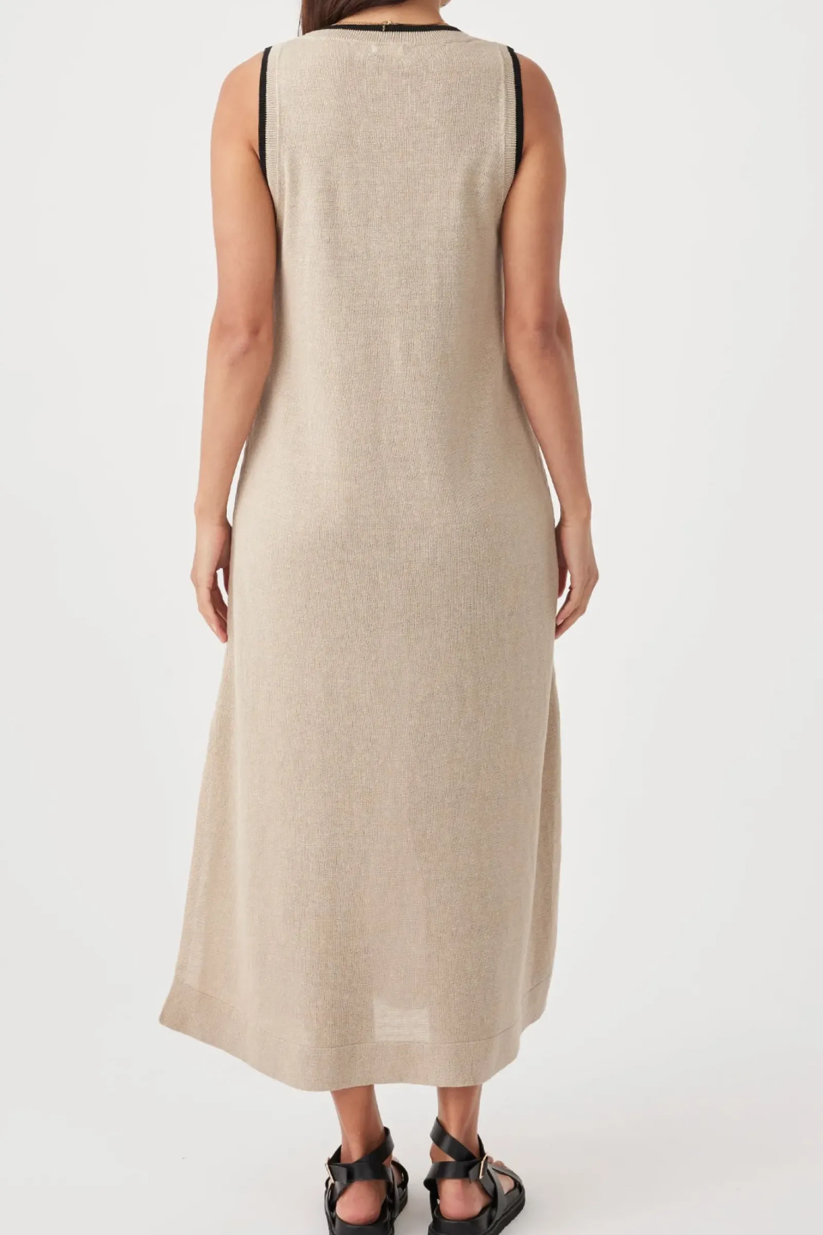 ARCAA Knitwear|Dresses|Brie Long Dress - Taupe