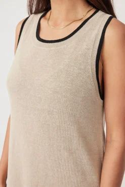 ARCAA Knitwear|Dresses|Brie Long Dress - Taupe