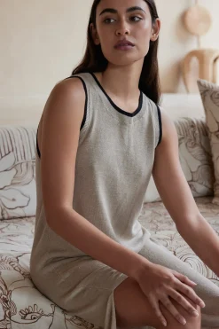 ARCAA Knitwear|Dresses|Brie Long Dress - Taupe
