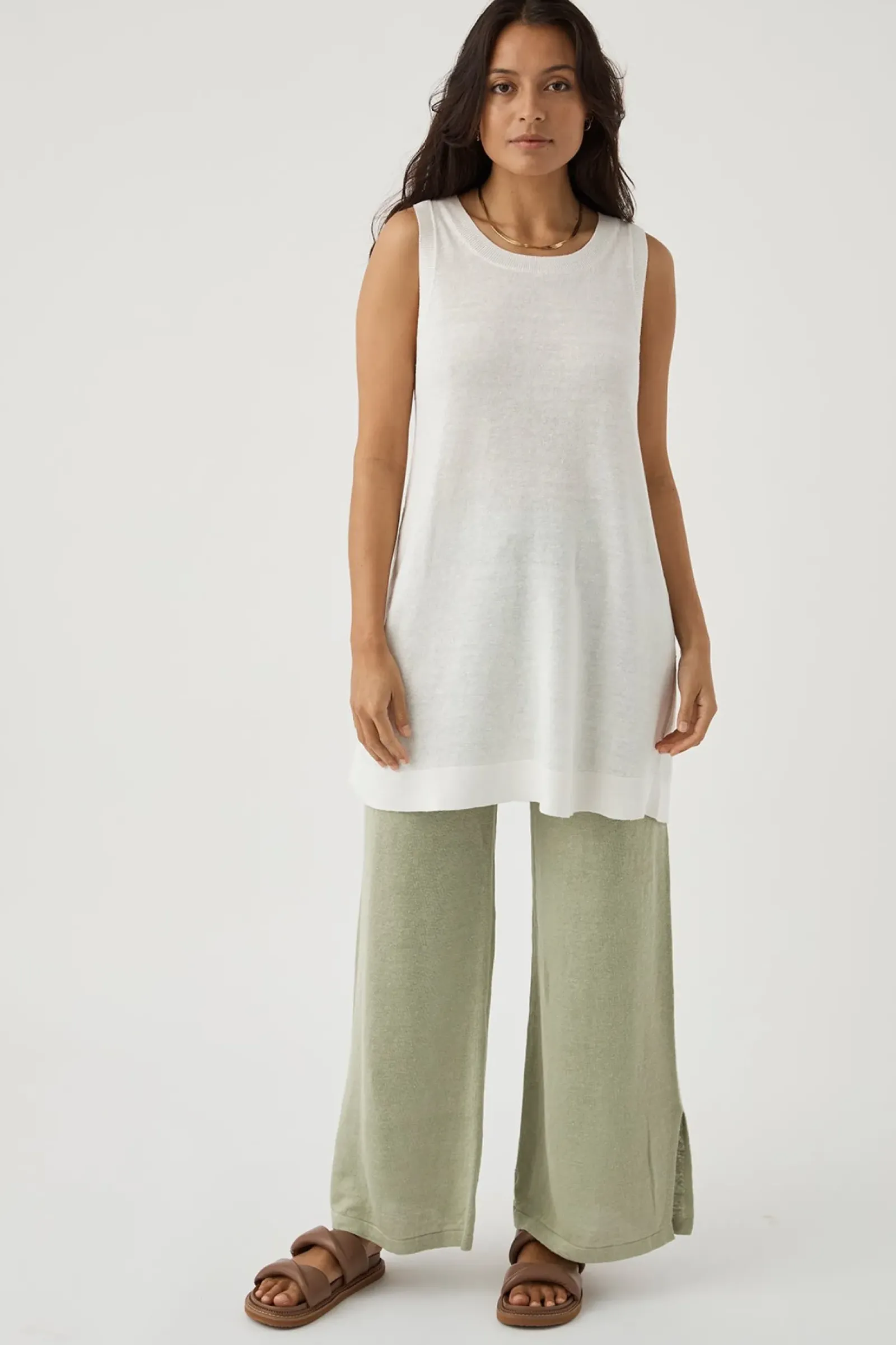 ARCAA Pants|Knitwear|Brie Pant - Aloe
