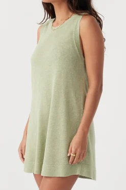 ARCAA Knitwear|Dresses|Brie Shift Dress - Aloe