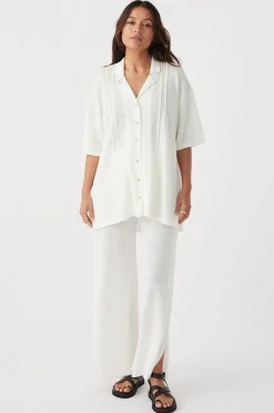ARCAA Tops|Knitwear|Darcy Shirt - Cream