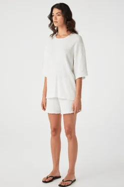 ARCAA Tops| Jude T-Shirt - Cream