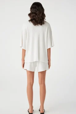 ARCAA Tops| Jude T-Shirt - Cream