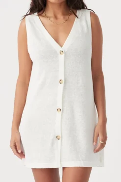 ARCAA Knitwear|Dresses|Julia Mini Dress - Cream
