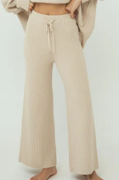 ARCAA Pants|Knitwear|Vera Knit Pants - Sand