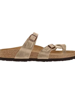 Birkenstock Slip On & Sandals|Mayari Tabacco Brown Oiled Leather - Regular