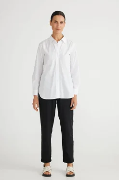 Brave & True Tops|Brave & True Lieutenant Shirt - White
