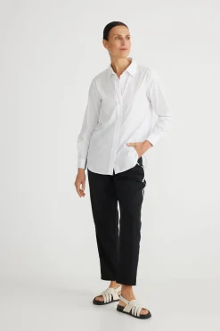 Brave & True Tops|Brave & True Lieutenant Shirt - White
