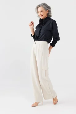Brave & True Toggle Menu|Tops|Brave & True The Countess Shirt - Black