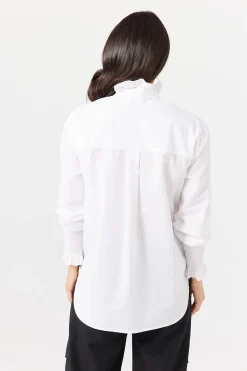 Brave & True Tops|Brave and True The Countess Shirt - White