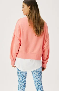 Cartel & Willow Tops|Jumpers|Cartel & Willow Ivie Sweater - Guava