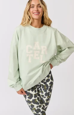 Cartel & Willow Tops|Jumpers|Cartel & Willow Nina Sweater  - Matcha
