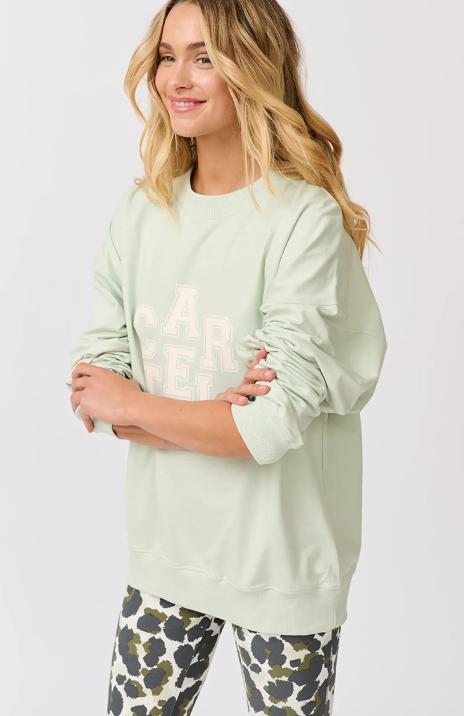 Cartel & Willow Tops|Jumpers|Cartel & Willow Nina Sweater - Matcha