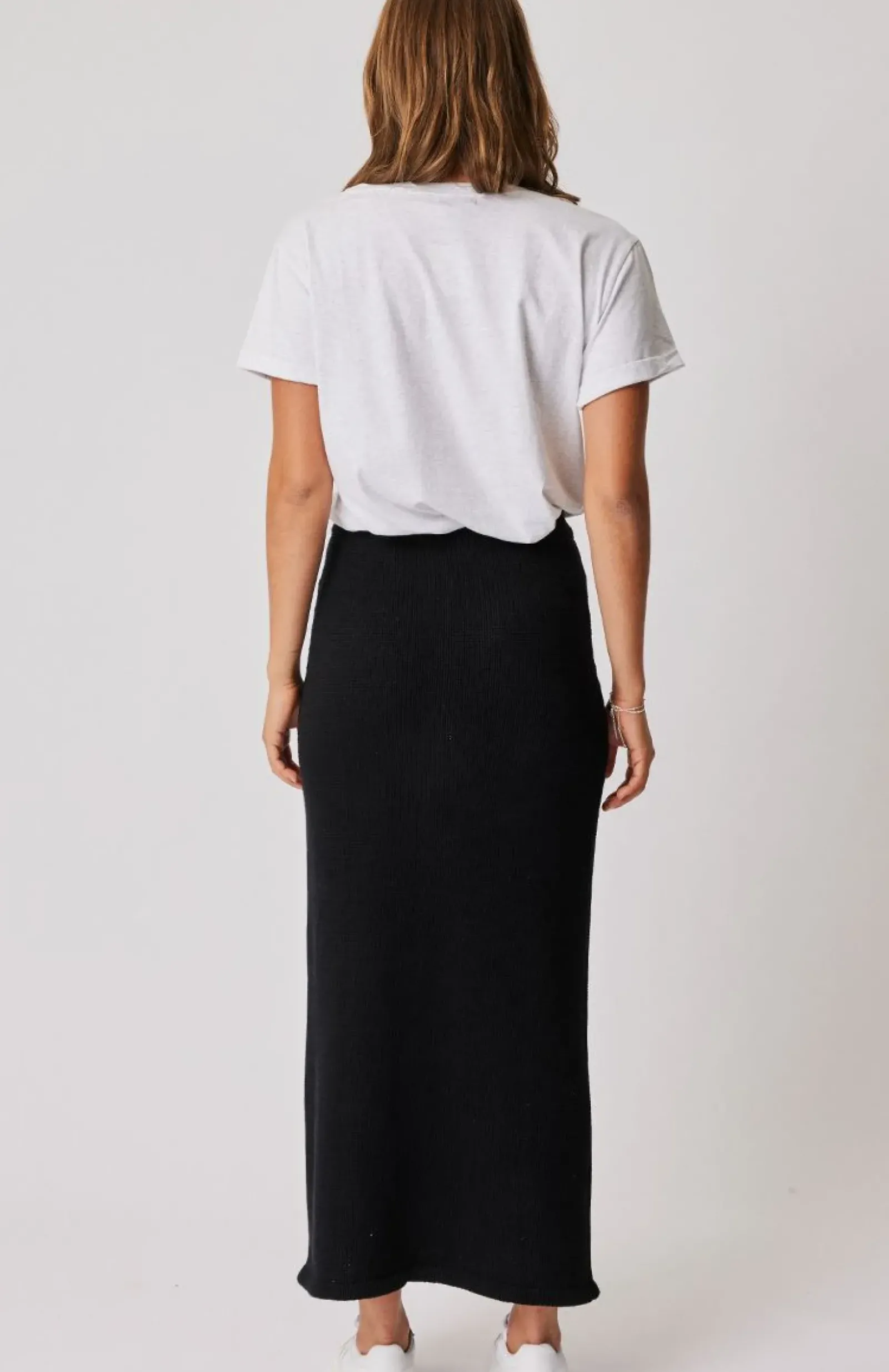 Cartel & Willow Knitwear|Cartel & Willow Sammie Knit Skirt - Black