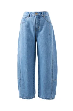 Ceres Life Jeans|Darted Barrel Jean - Vintage Blue