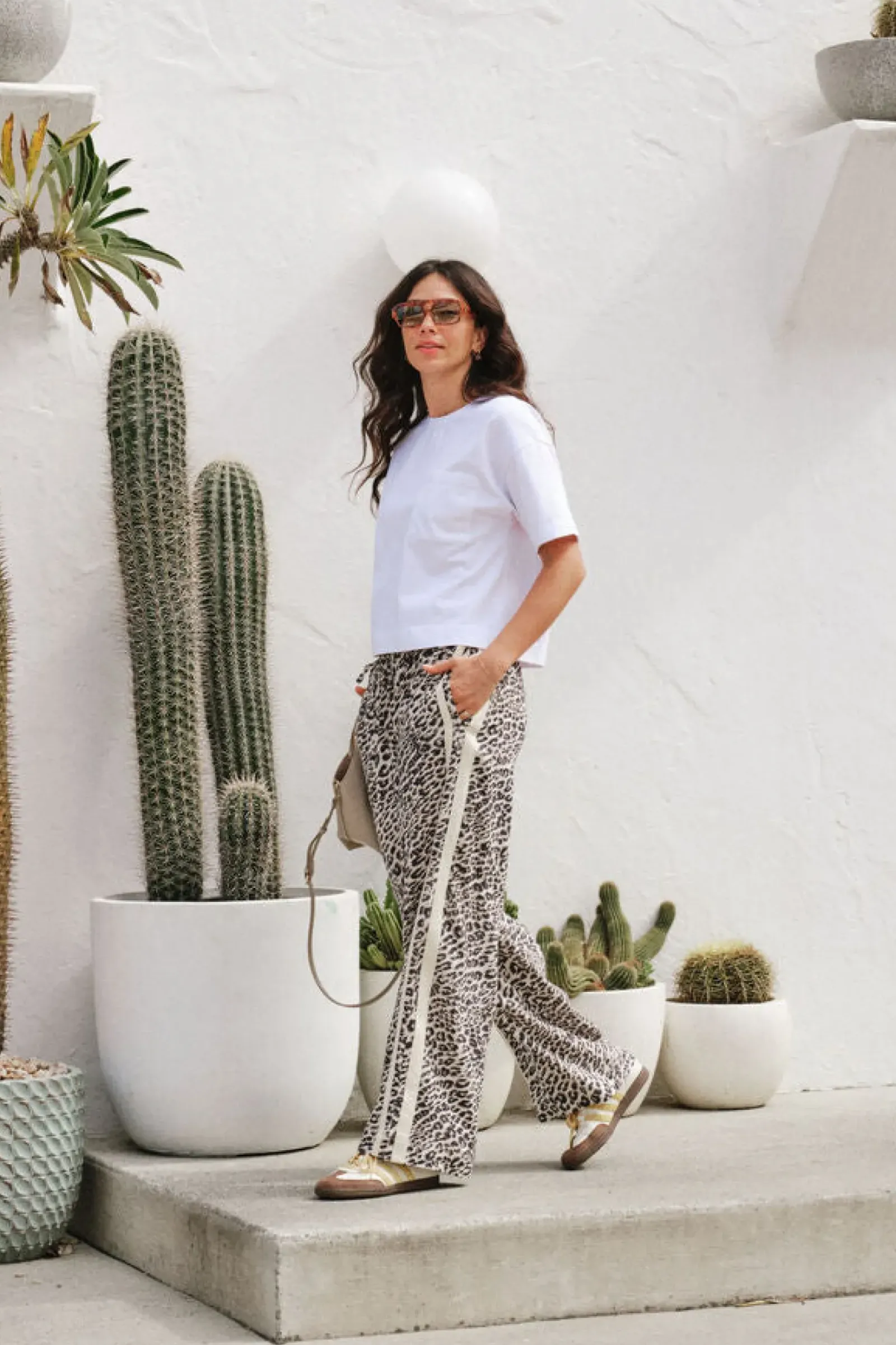 Ceres Life Toggle Menu|Pants|Relaxed Drawstring Pant - Leopard