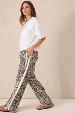Ceres Life Toggle Menu|Pants|Relaxed Drawstring Pant - Leopard