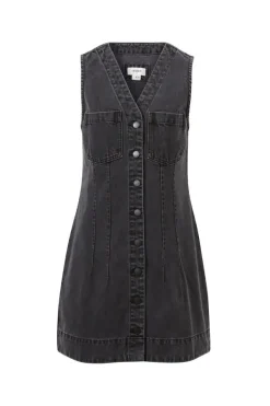 Ceres Life Dresses|Seamed Mini Shift Dress - Vintage Black
