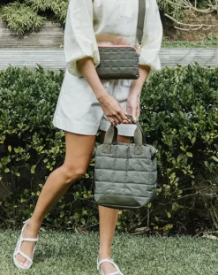 Elms & King Accessories|Elms & King Mini Santa Monica - Khaki
