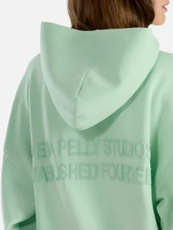 Ena Pelly Jumpers|Atelier Hoodie - Mint