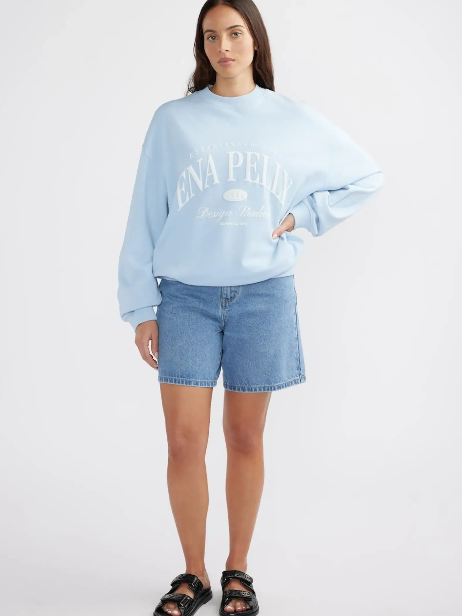 Ena Pelly Jumpers|Heritage Studios Sweatshirt  - Washed Capri