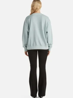 Ena Pelly Jumpers|Lilly Oversized Sweater City - Seafoam Wash