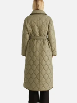Ena Pelly Jackets & Coats|Louise Quilted Puffer Jacket - Hunter Green