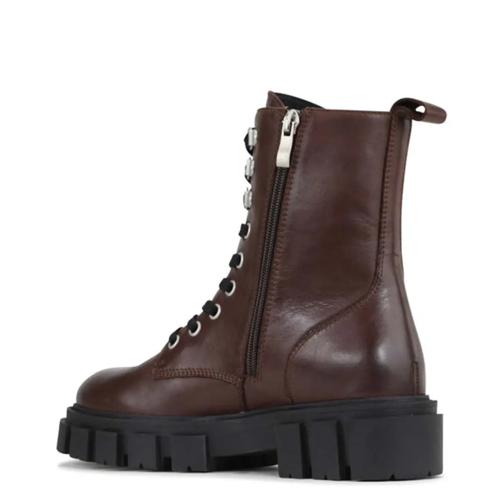 EOS Melbourne Boots|EOS Feature Leather Boot - Chestnut
