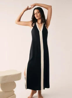 Esmaee Dresses|Monochrome Dress - Black/Cream