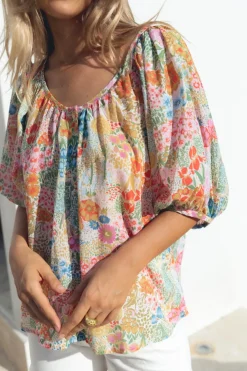 Fabrik Tops|Kyra Blouse - Kyra Print