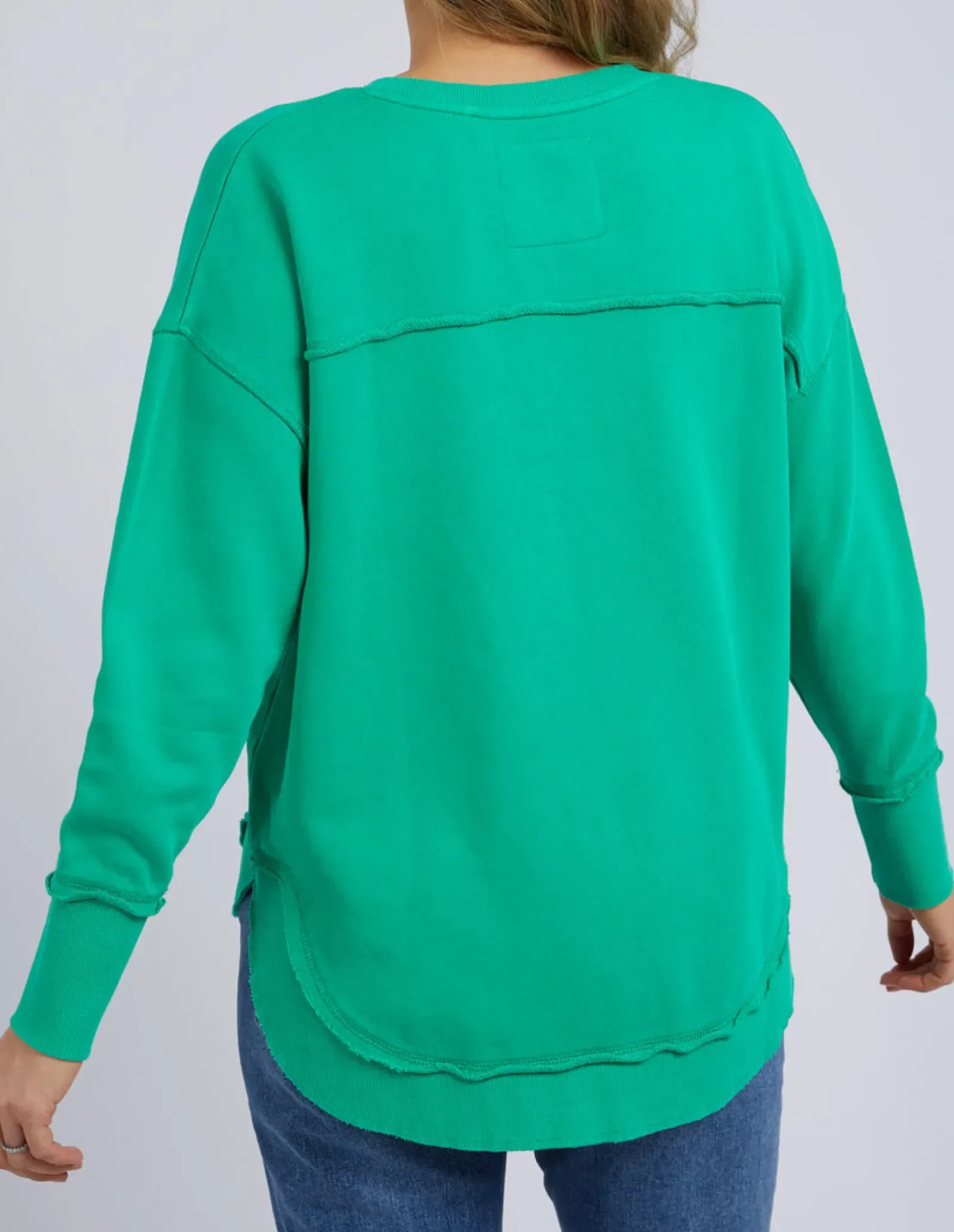 Foxwood Jumpers|Simplified Crew - Bright Green