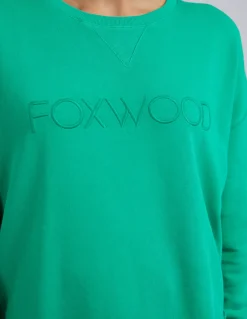 Foxwood Jumpers|Simplified Crew - Bright Green