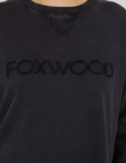 Foxwood Jumpers|Simplified Crew- Washed Navy