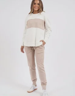 Foxwood Jumpers|Simplified Tonal Crew - Sage