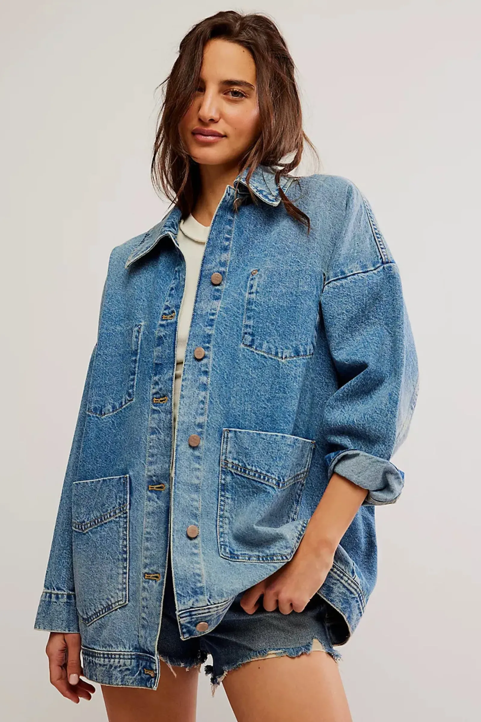 Free People Jackets & Coats|Avery Denim Jacket