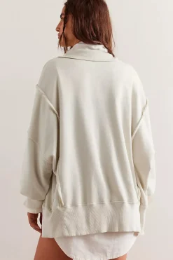 Free People Tops|Camden Henley - Grey Opal