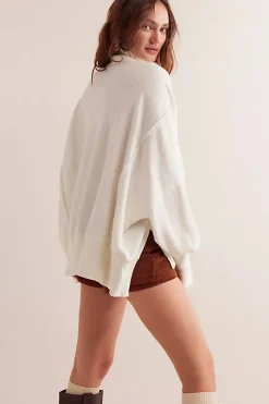 Free People Tops|Camden Henley - Optic White