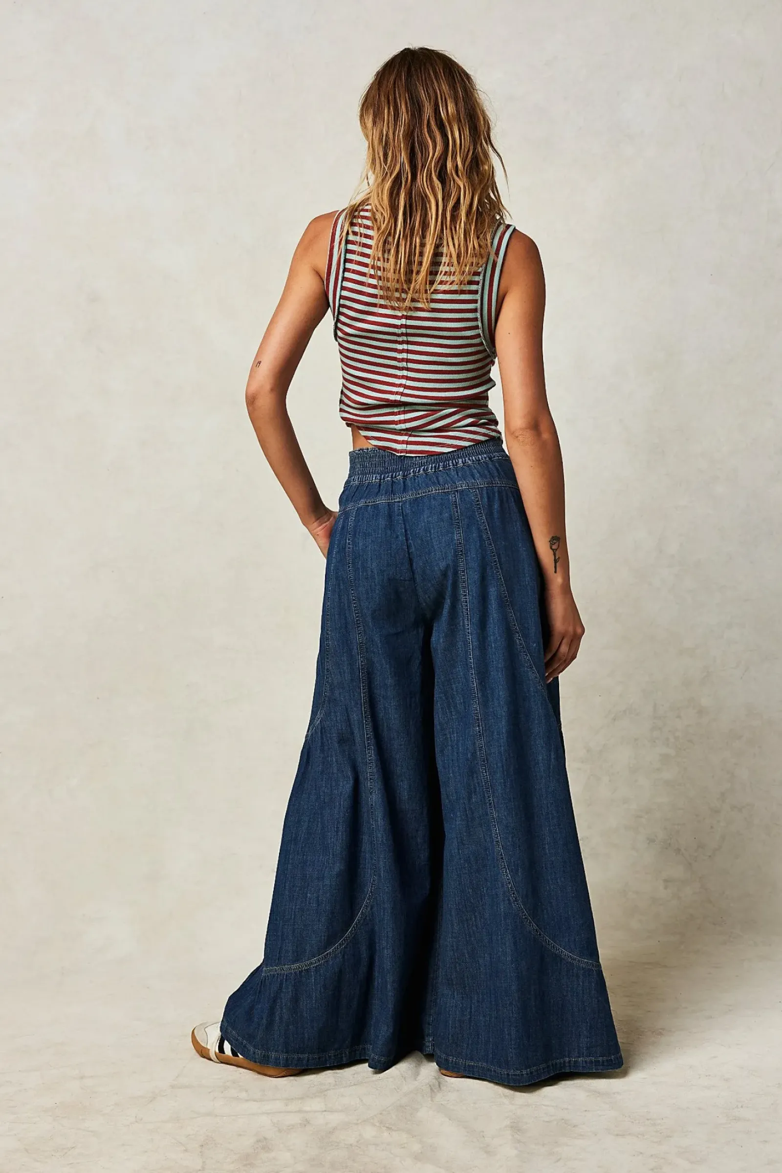 Free People Pants|Jeans|Dawn on Me Wide Leg Jeans - London Blue