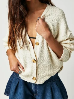 Free People Knitwear|Found My Friend Cardi- Cream
